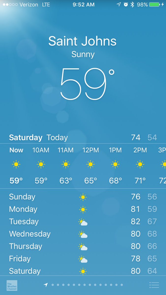 triciapelger's tweet photo. Beautiful crisp, fall weather in Northeast FL this morning🍂🍁🎃😊👍.  Please stay for awhile.  #weatherhappy #lovefall https://t.co/CRiBY1ulBK