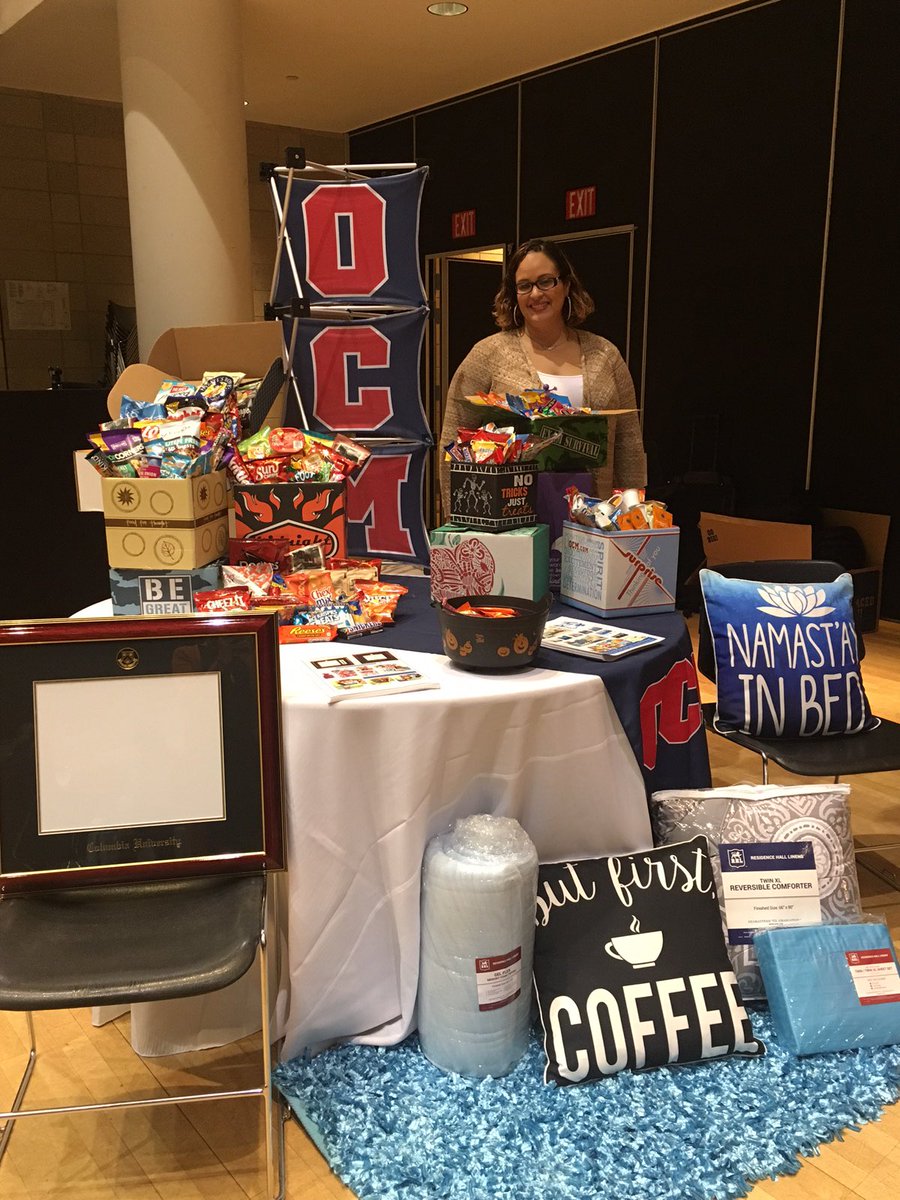 We are proud to be at Columbia's Family Weekend for <a href="/columbia_rl/">Columbia ResLife</a> RHLO. Come meet Stephanie at our table. #ColumbiaUniversity <a href="/OCMdotCOM/">OCM</a>