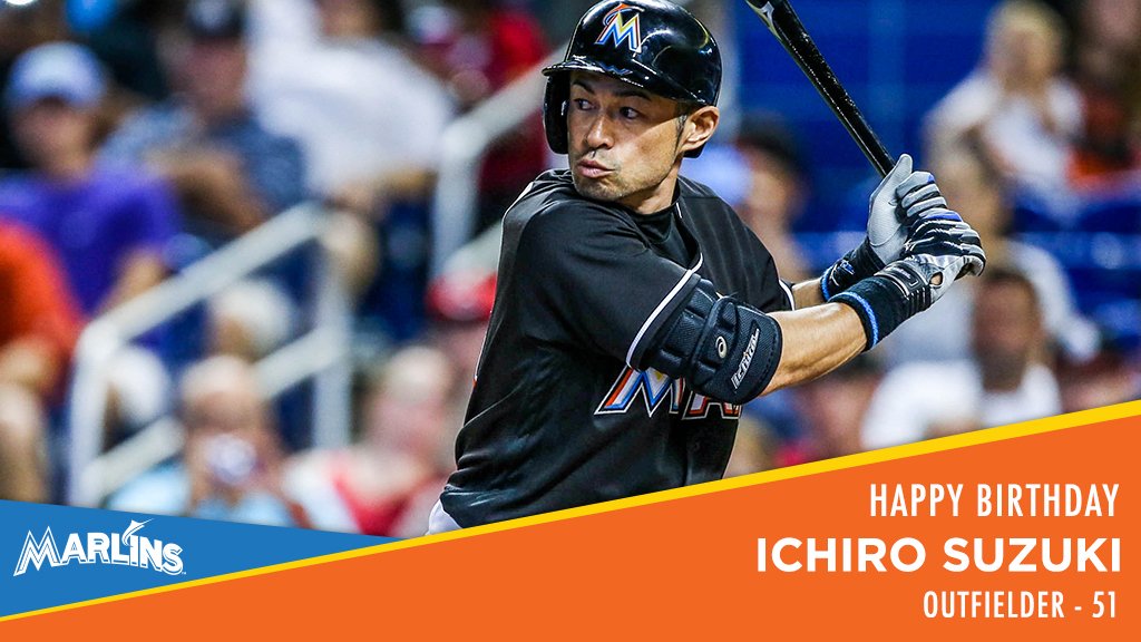 🐐🐐🐐  Join us in wishing #Ichiro a happy birthday! https://t.co/IWyGHMCkXs
