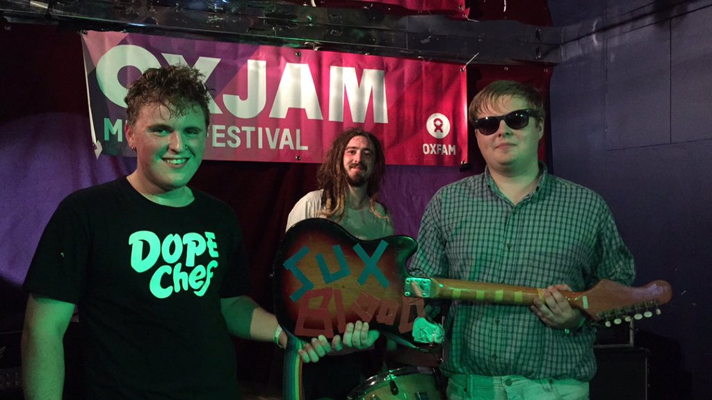 Fantastic job kicking off #oxjamleeds #suxblood