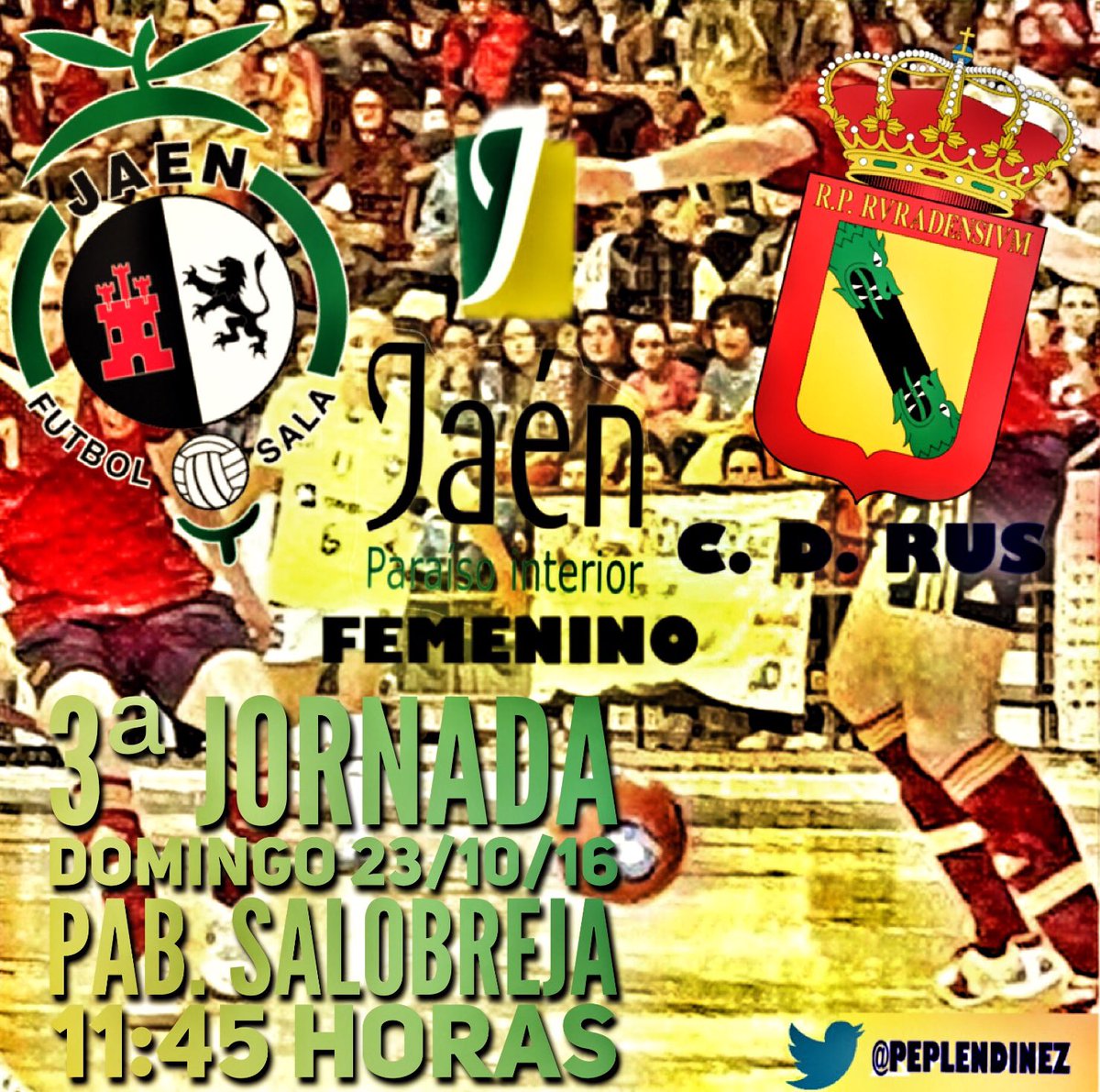 JaenFSbase's tweet photo. Mañana tercer partido de liga del @JaenFS Femenino. Nos vemos por la Salobreja a las 11:45🔰⚽️ https://t.co/S0NqKKGkuD
