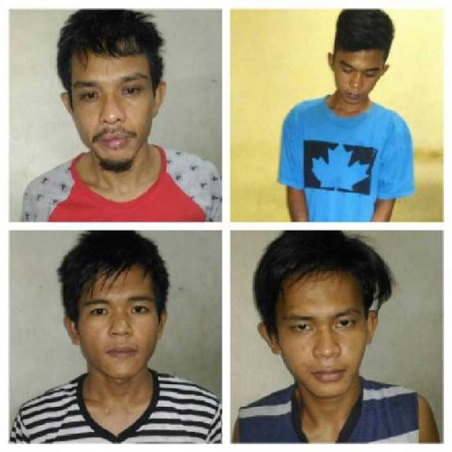 Ini Wajah 4 Tahanan yang Kabur dari Sel Mapolsek Kampar Kiri Hilir, Bagi yang Melihat Hubungi Polisi dlvr.it/MVrdlY (Goriau)