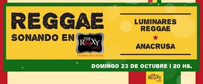 VecinosEnrock2's tweet photo. El ciclo #ReggaeSonando llega a #TheRoxy este domingo, enterate en el enlace: https://t.co/pC7gm8nhz7 https://t.co/PGjlxYa502