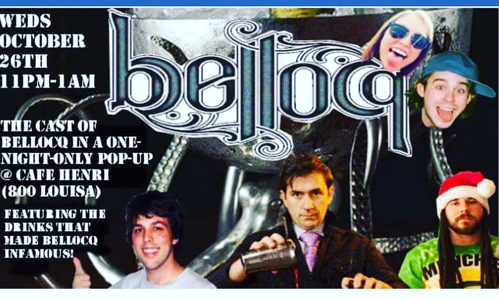 Pop up Wednesday @cafehenriNola Wednesday 11p-1a Bonal cobbler sherry cobbler. #itscobblintime