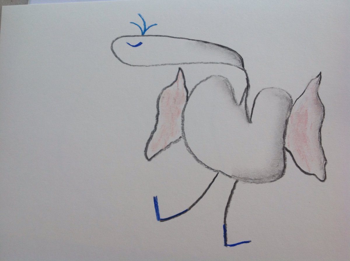 EdeltrautBlome's tweet photo. Guardian Angel, a bit puzzled;-), #drawing #draw #sketch https://t.co/ynLN0gqdJg