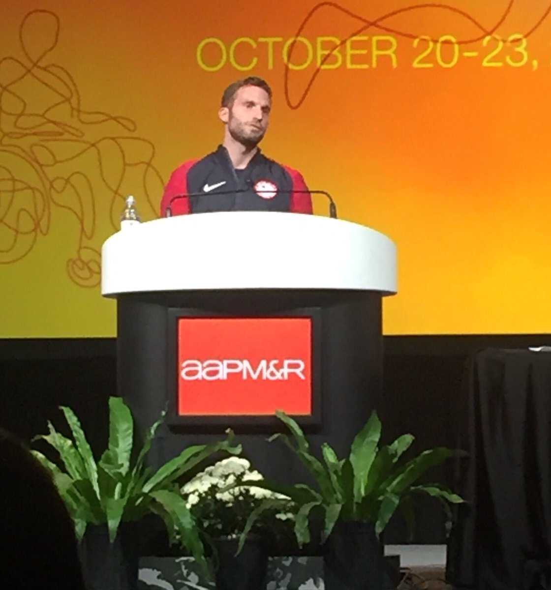 ussoccer_ENT's tweet photo. #USPNT's Josh Brunais, Adam Ballou, Dr Rho & Dr Blatz at the #AAPMR2016 conference discussing the soccer program and its recruitment needs. https://t.co/7sWeOlmWJW