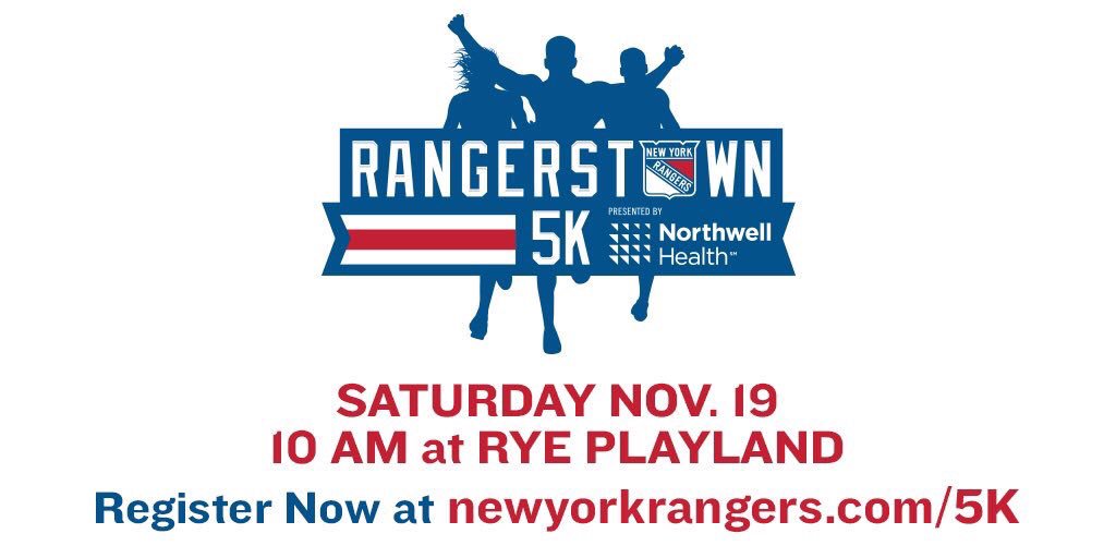 #NYR fans, join us for our 1st ever RangersTown 5K Run, pres by @NorthwellHealth! nyrange.rs/5krun #NYR5K https://t.co/QyWT4dXVjD