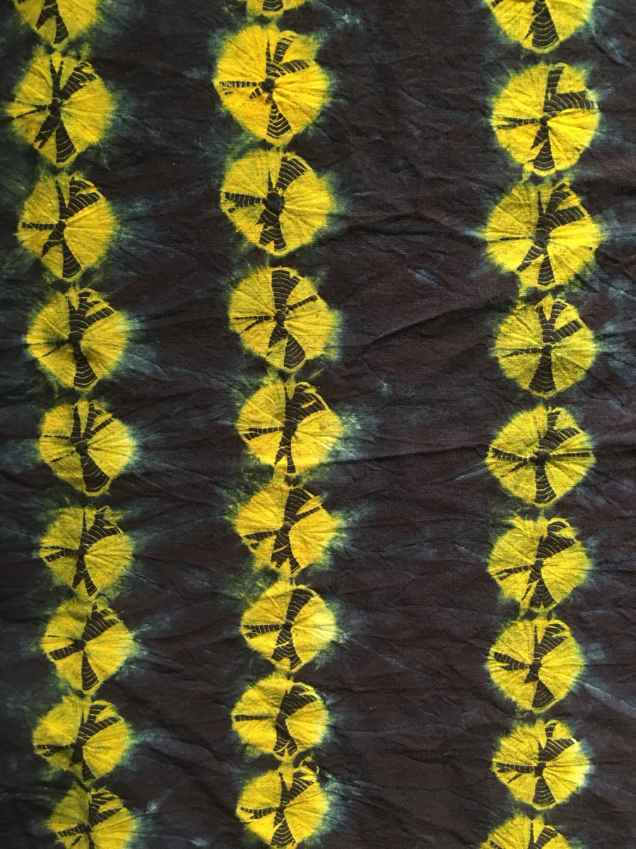 BaatcheetArt's tweet photo. pre-WWII Japanese shibori textiles for African export mkt @DCASavannah gallery, exh "Arimatsu to Africa" @TextileSoc #Crosscurrents2016 https://t.co/egfR9dU9lj
