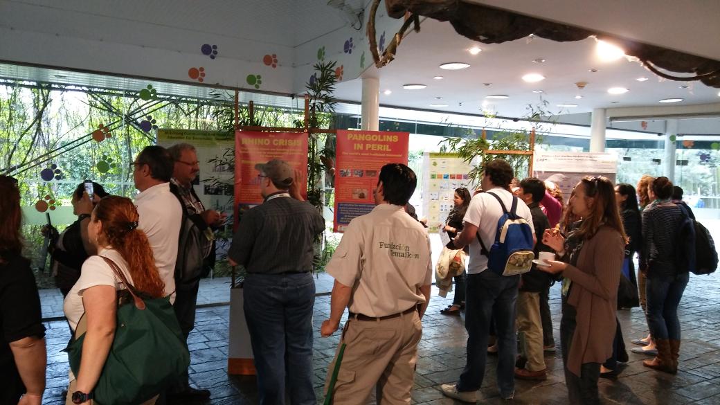 Temaiken's tweet photo. Presentación de Posters #EducarparaConservar #IZE2016 @minisambiente @Mineduc @MinTurismoAR https://t.co/wREmUXBhYj