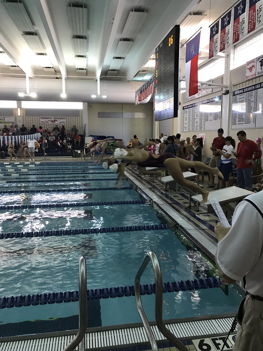 MHShouston's tweet photo. MHS vs. SHS swimming and diving meet! #swimforacure https://t.co/0oxBk9FZkF