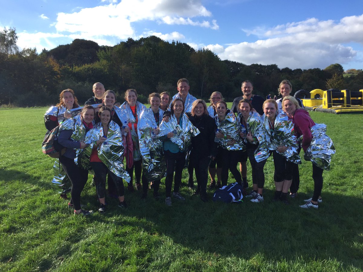 HolcombeBrook's tweet photo. Well done Muddy Maniacs fundraising for school! 6k run, obstacles, mud, foam water and space hoppers! We loved it! Great effort everyone! https://t.co/6vEG6fTsdD
