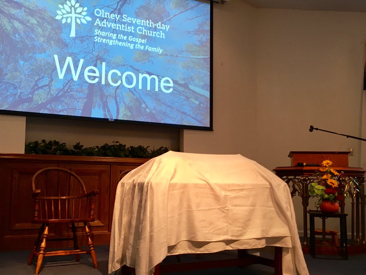 OlneySDA's tweet photo. #saturdaymorning #Sabbath #SDA ready for #communion #Worship #church https://t.co/KlRt5mKct3