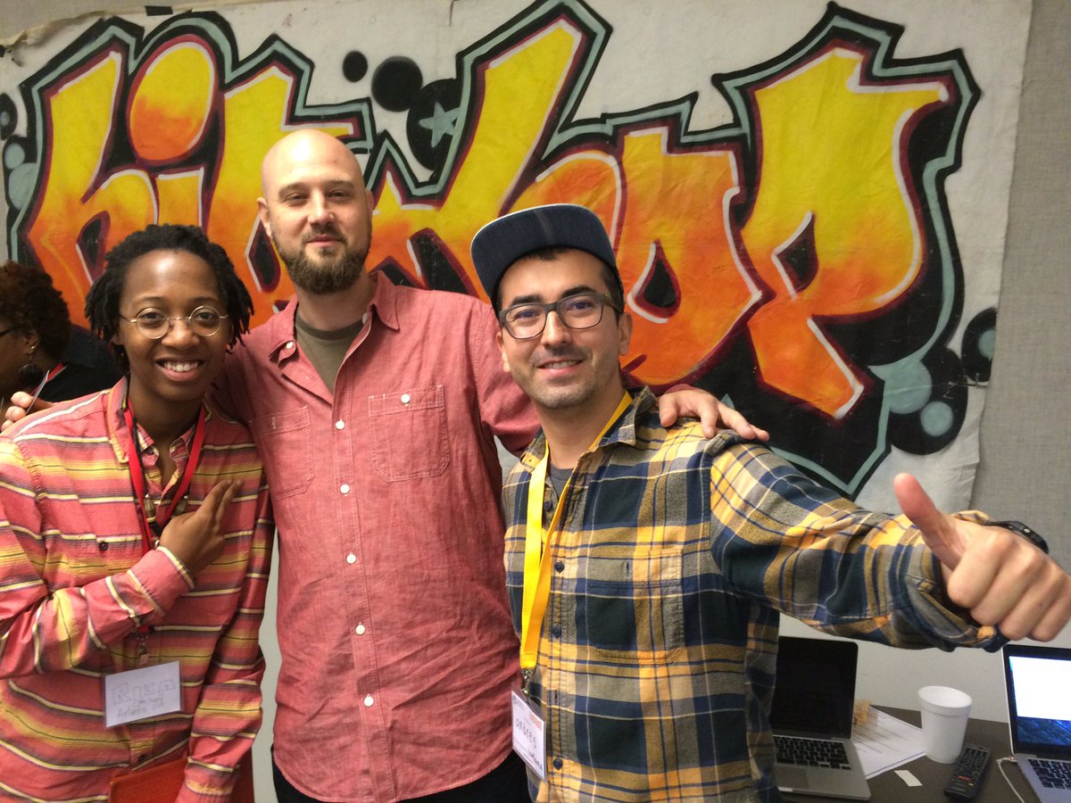 vVvA's tweet image. Sharing and remixing our #hiphopcoding projects at the summit
