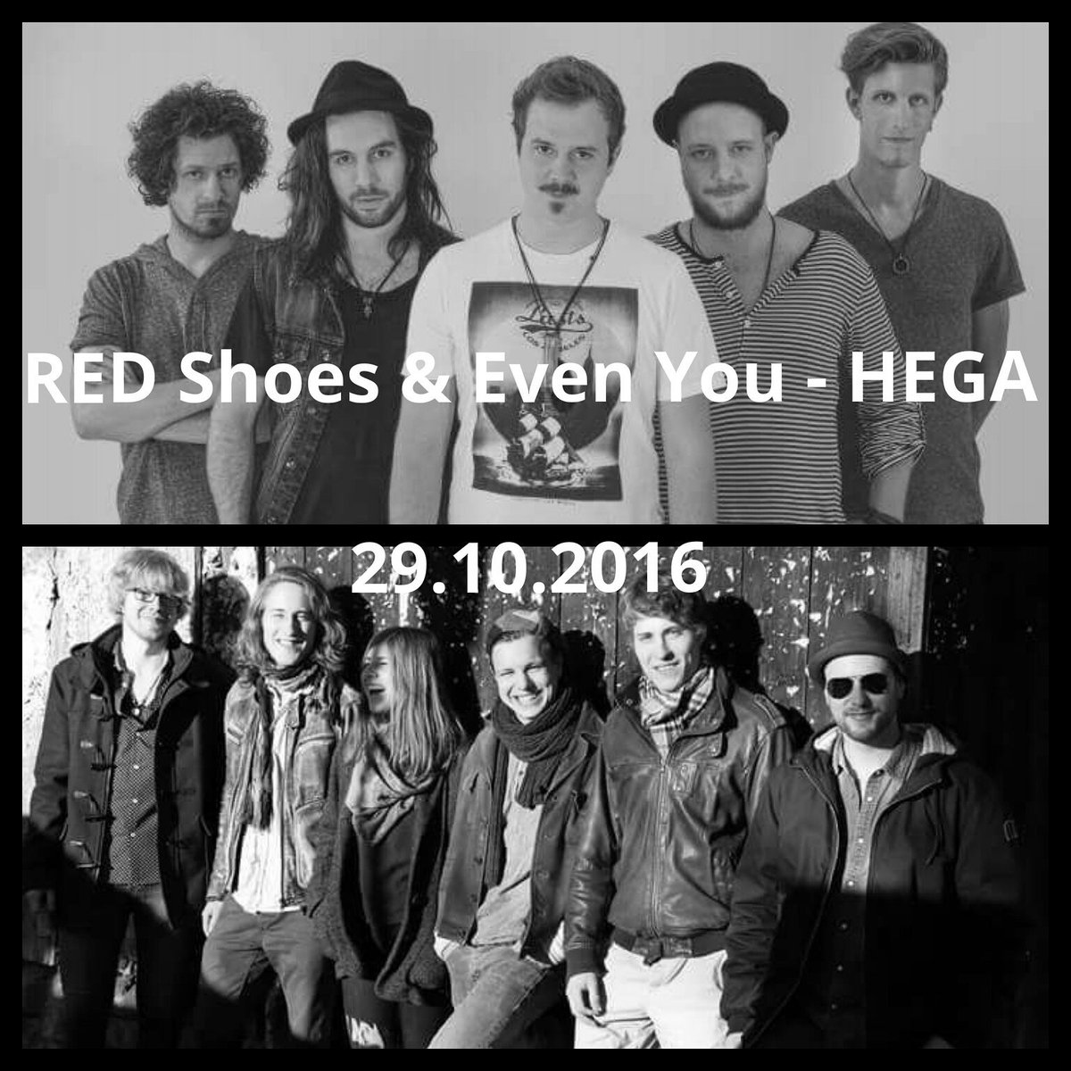 evenyouband's tweet photo. Am 29. Oktober spielen wir im CIS in Heimberg! 
Mit dabei sind auch unsere Freunde von den #redshoes. 

Even You 20.50
Red Shoes 21.30 https://t.co/OSCixd2KaI