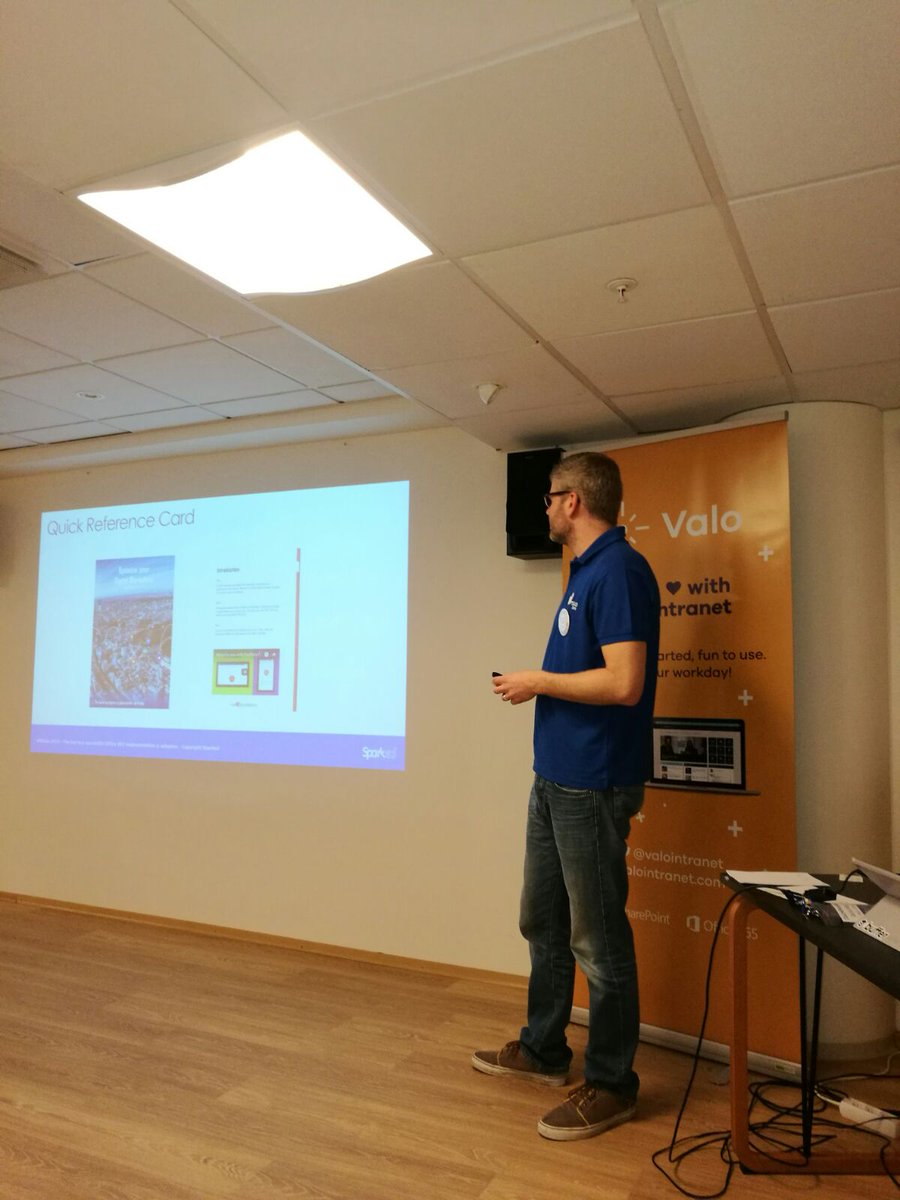 knutrelbemoe's tweet photo. #spsoslo @valointranet @Embriq enjoying @jasoosterveld session. Get your #keyready intranet at https://t.co/SgAE71dlXm https://t.co/KXdYGF76gT