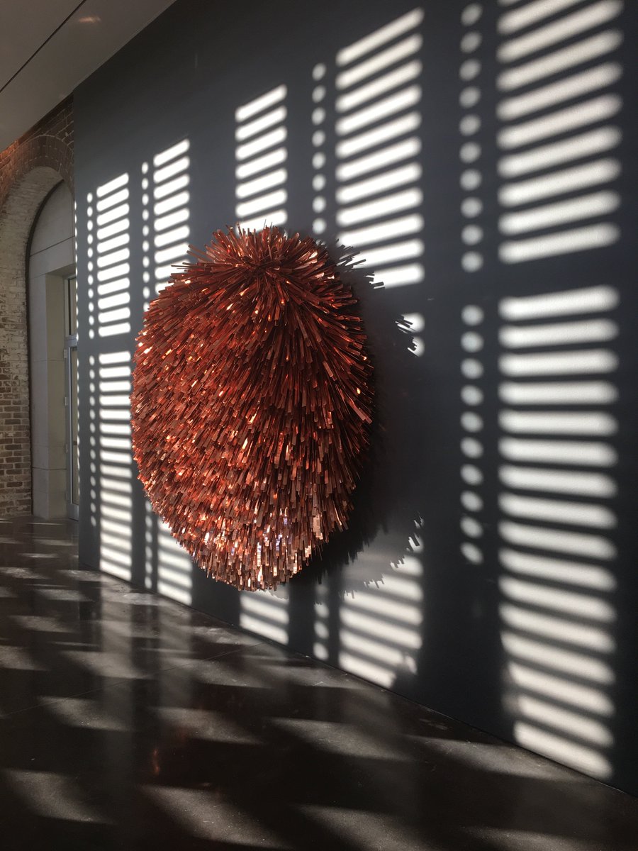 BaatcheetArt's tweet photo. work by #artist Subodh Gupta @SCADMOA @TextileSociety #Crosscurrents2016 https://t.co/IGSEMxSPBC