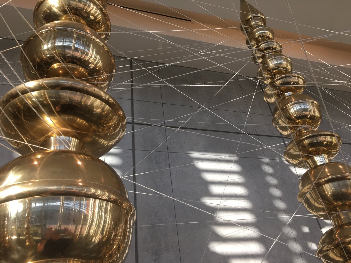 BaatcheetArt's tweet photo. work by #artist Subodh Gupta @SCADMOA @TextileSociety #Crosscurrents2016 https://t.co/IGSEMxSPBC