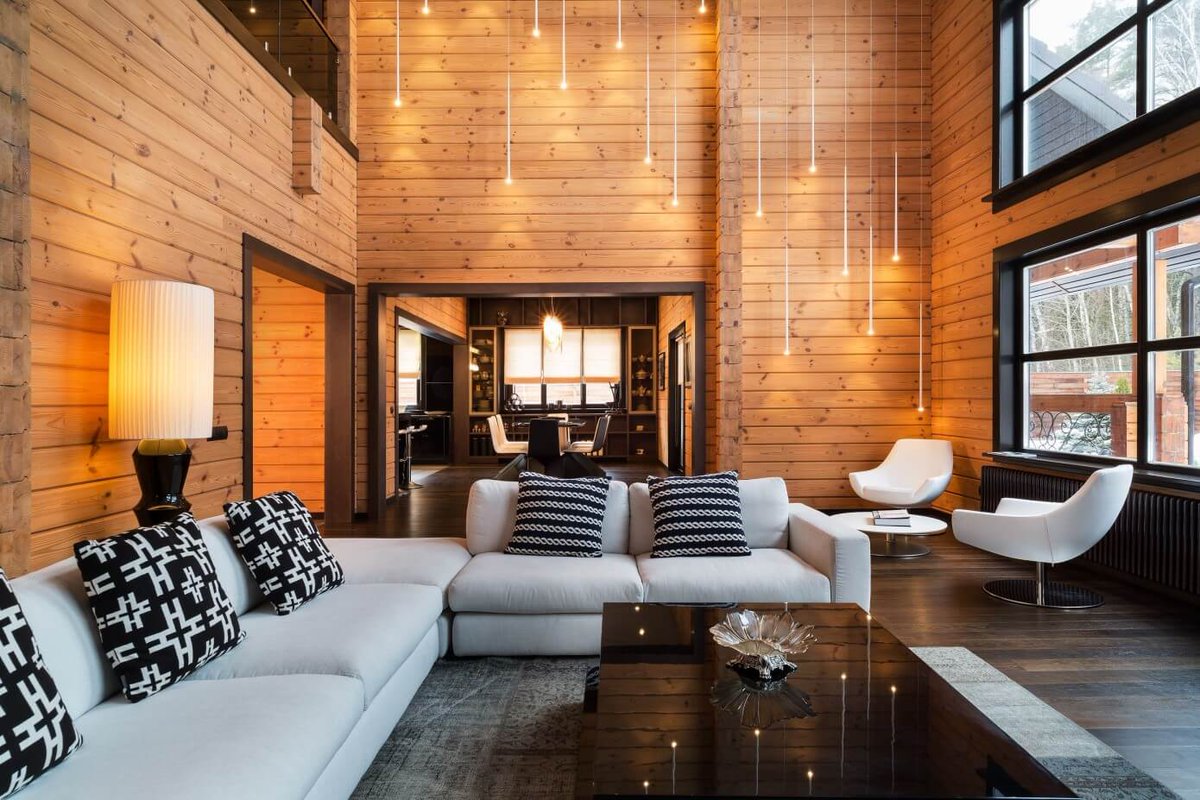 Camcraft3D's tweet photo. This #wooden vacation home in Nikolskij, Russia was designed in 2014 by Lofting - &amp; its GORGEOUS https://t.co/vXMJCZocCw #millwork #Design https://t.co/sO9sYb63IC