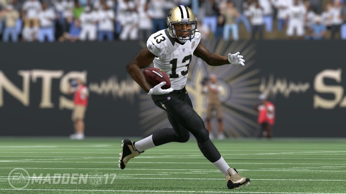 New Orleans Saints on X: 'The Saints will wear white jerseys and black  pants tomorrow! @EAMaddenNFL  / X