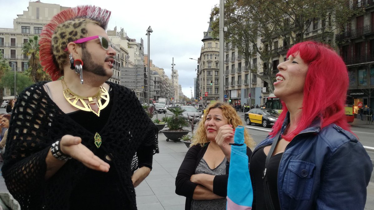 ElenaUrko's tweet photo. #stp2016 Aquí esta la resistencia Trans* ! https://t.co/y1oZo8dAhl