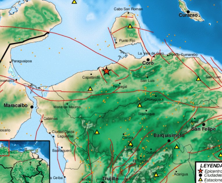 nuevodiaenlinea's tweet photo. #General Sismo de 4,0 sacude Falcón +info: https://t.co/q9TgHeHOOA https://t.co/TybRC3eMjP