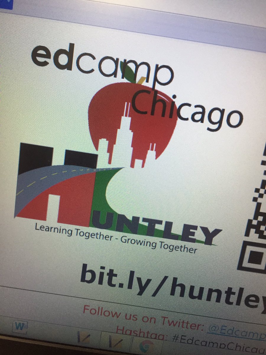 MrsDrew158's tweet photo. Time for edcamp! #edcampchicago @edcampchicago #gowhereyougrow https://t.co/VLxiYyJJvJ
