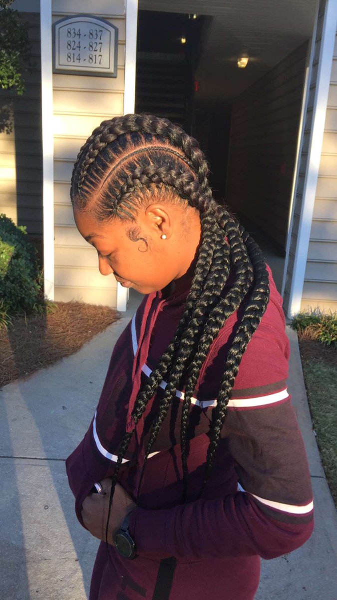 Its_Noya's tweet photo. #noyadidit #feedinbraidsatl #feedinbraids #cornrows #cornrowsatl #booktoday 👌🏽 https://t.co/Cul5sqZnyw