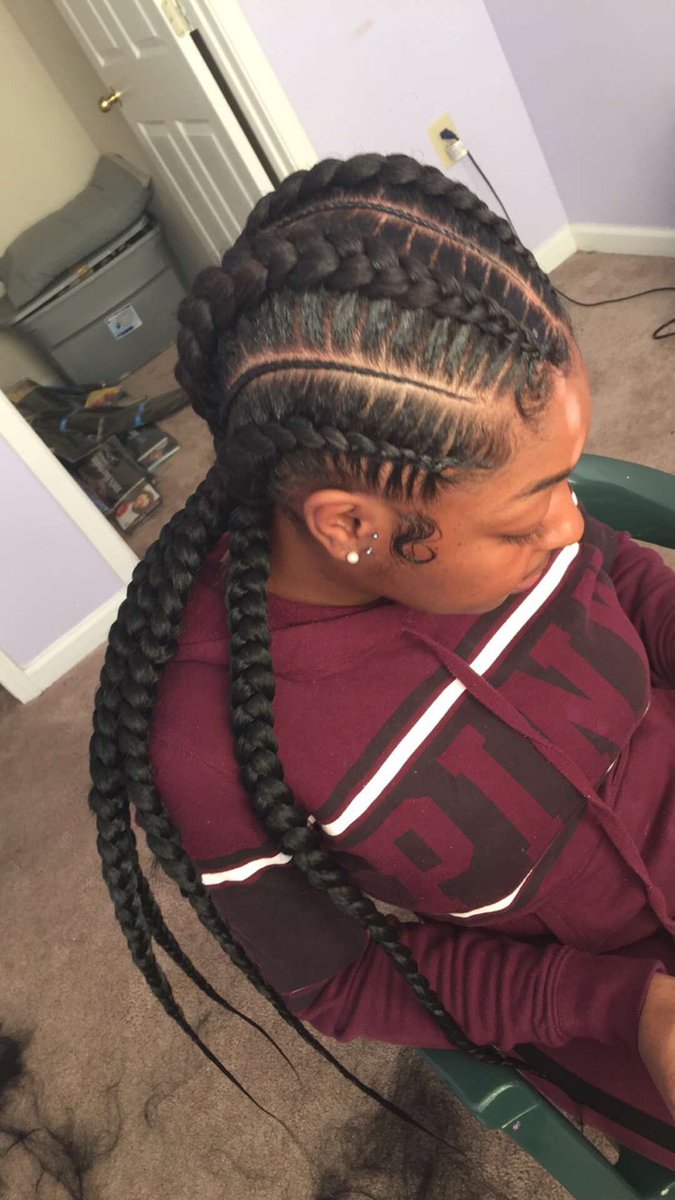 Its_Noya's tweet photo. #noyadidit #feedinbraidsatl #feedinbraids #cornrows #cornrowsatl #booktoday 👌🏽 https://t.co/Cul5sqZnyw