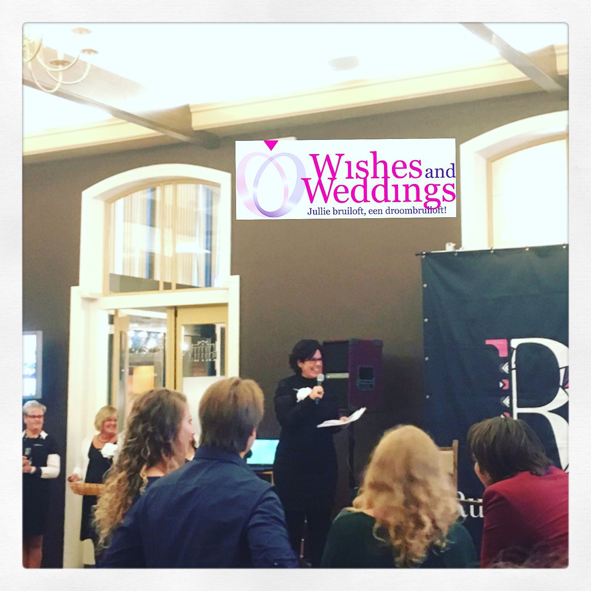 trouwambtenaar's tweet photo. HALVE FINALE altijd spannend, welk bruidspaar gaat door naar de finale..... bij @andweddings https://t.co/QgSplOYqZN