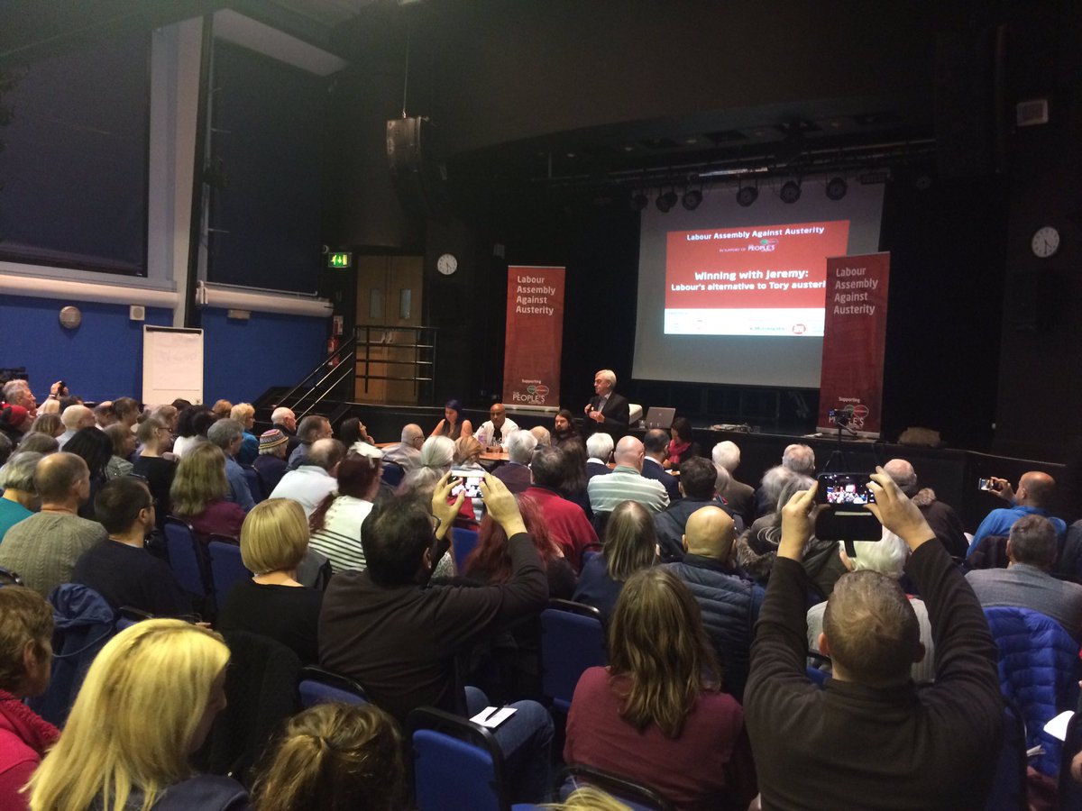 johnmcdonnellMP's tweet photo. It's only Labour's economic vision that can create the high-skill, high-wage, high-investment economy of the 21st century @labourassembly https://t.co/fmHkOSe2Al