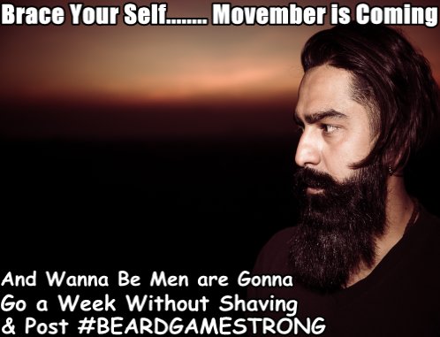 BlrBeardClub's tweet photo. Brace Yourselves #Movember is Comin
#manybeard #onemission #BBC
#beard #beardmeme https://t.co/YxV3lZ3H8C