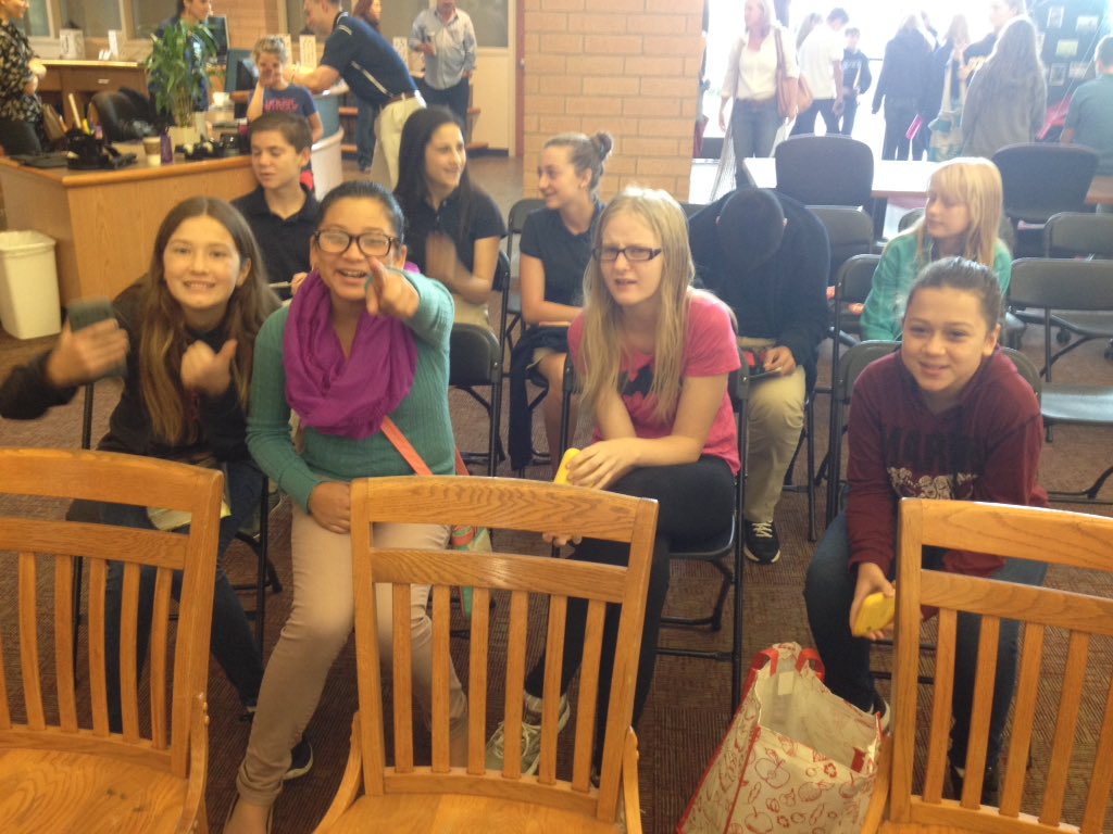 silveradodons's tweet photo. Our eighth graders are competing in a math quiz bowl against 9 other schools. Wish us luck https://t.co/1G66Z0oosb