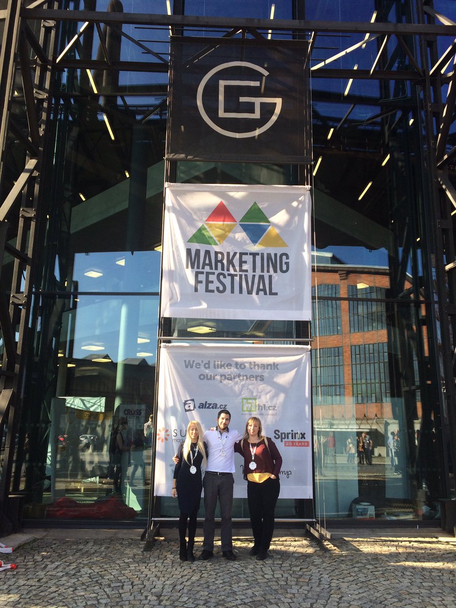 exiteria's tweet photo. Posíláme pozdrav z #mktfest v Ostravě, který už pomalu končí. Večer se ještě holky zastaví na #party a snad někdy příště. https://t.co/UJNtqs3DaI