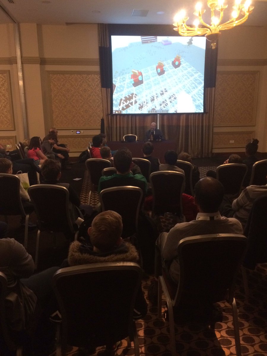 DojoCon's tweet image. Packed @Minecraft session with Stephen Howell @Microsoft 👏 @DojoCon @CoderDojo #Code #Gaming #Ninjas #DojoCon