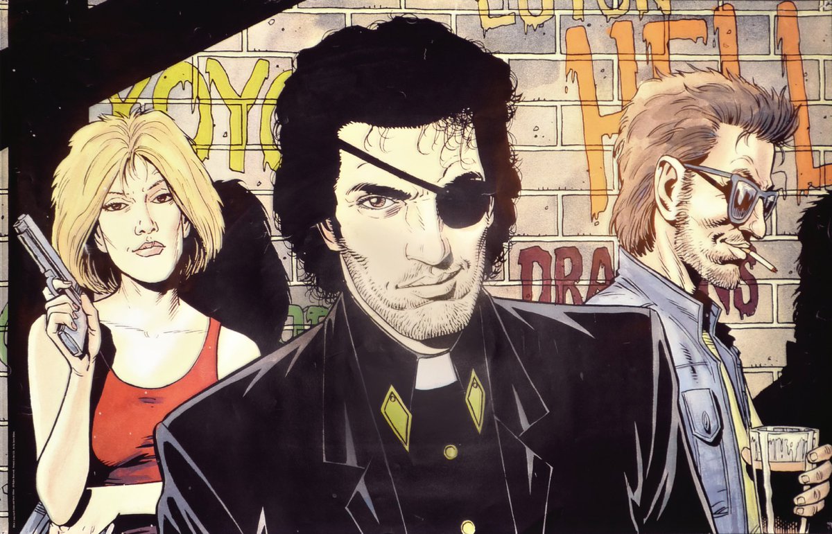 ComikazeRevista's tweet photo. Triste noticia. Falleció #SteveDillon, talentoso artista de Preacher, Hellblazer y diversas series de Punisher :( https://t.co/5reQW9WhQ3