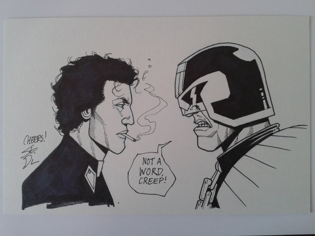 ComikazeRevista's tweet photo. Triste noticia. Falleció #SteveDillon, talentoso artista de Preacher, Hellblazer y diversas series de Punisher :( https://t.co/5reQW9WhQ3