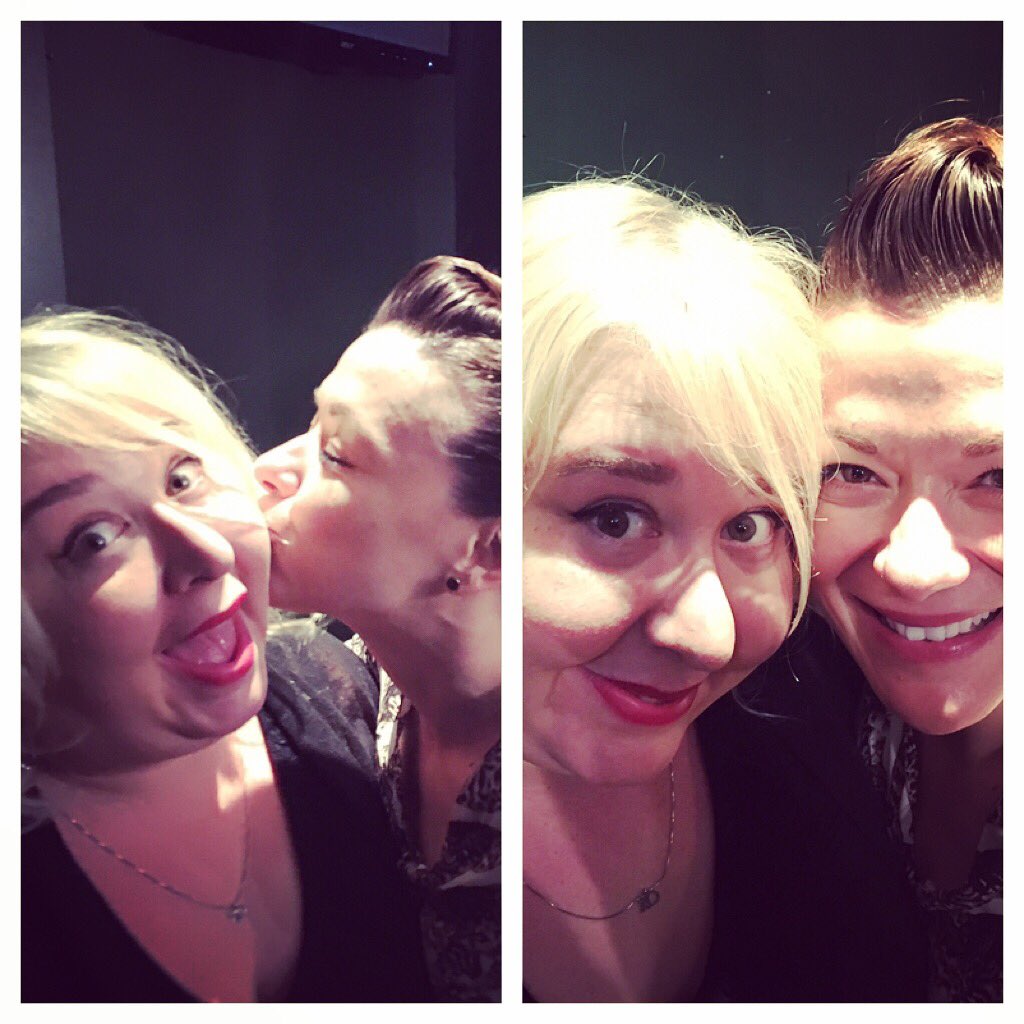 BigCityImprovTO's tweet photo. We're in love with our headliners @MaribethMonroe and @Jaime_Moyer! #improvlove #detroit #LA #Bcif2016 https://t.co/IyIpORM1y4