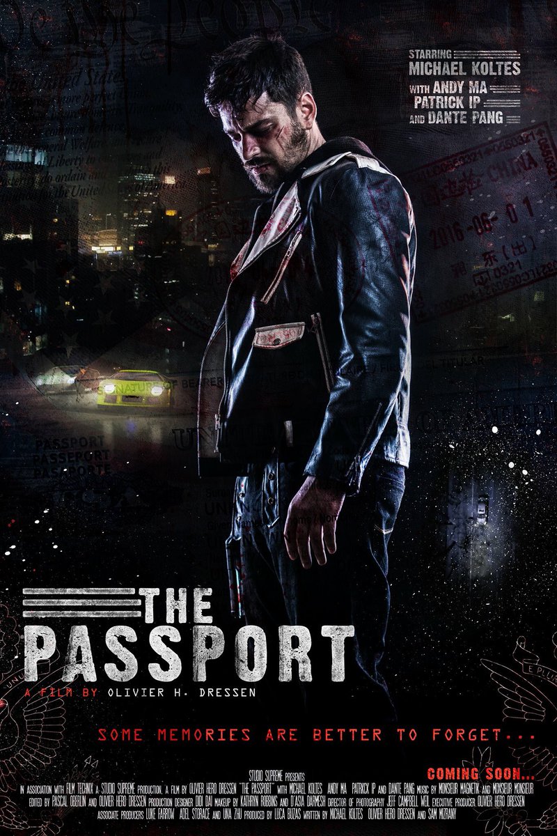 Poster for my new film "The Passport" coming soon.