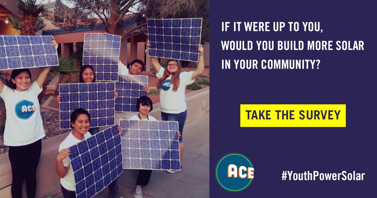 AnnaghAnderson's tweet photo. Help @acespace design an app where young people create virtual solar projects for the real world #YouthPowerSolar - https://t.co/bcopDyJuUX https://t.co/p6RykISKvZ