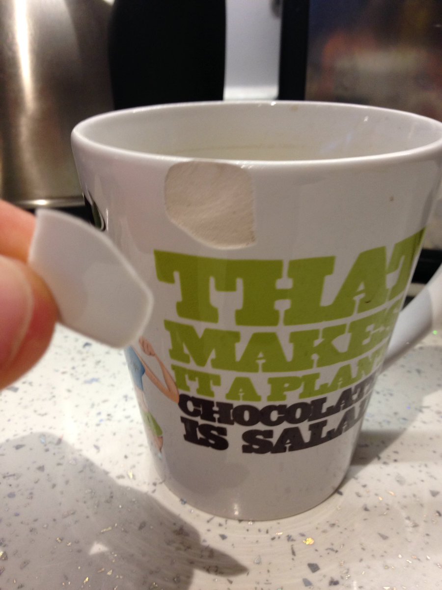 drwdell's tweet photo. @lucybeecoconut, just killed Mrs D's favourite mug! How do I get her a new one?.........😬 https://t.co/qHwbRMlBHE
