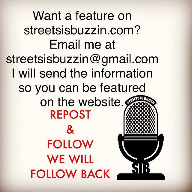 streetsisbuzzin's tweet photo. Want a feature on https://t.co/N2PdNy8u5s?
✔️Email me at streetsisbuzzin@gmail.com
I will send… https://t.co/eA7fGm3dXg https://t.co/lL0WaR7I1W