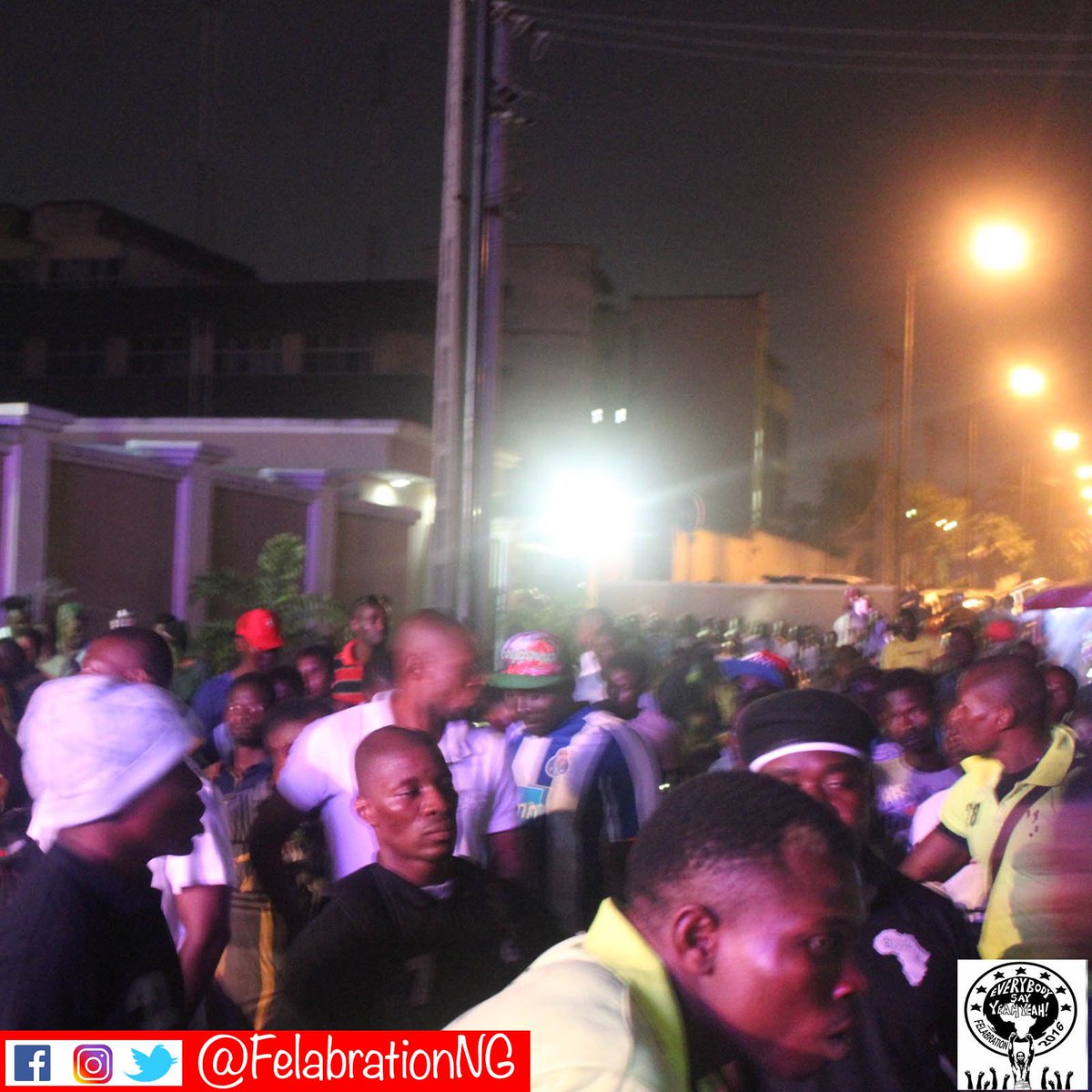 FelabrationNG's tweet photo. #Felabration2016 was packed! 🙌 So much love 😚 #Felaationmemories #Sayyeahyeah #MusicForEveryone #music https://t.co/kfv0nEvmoH