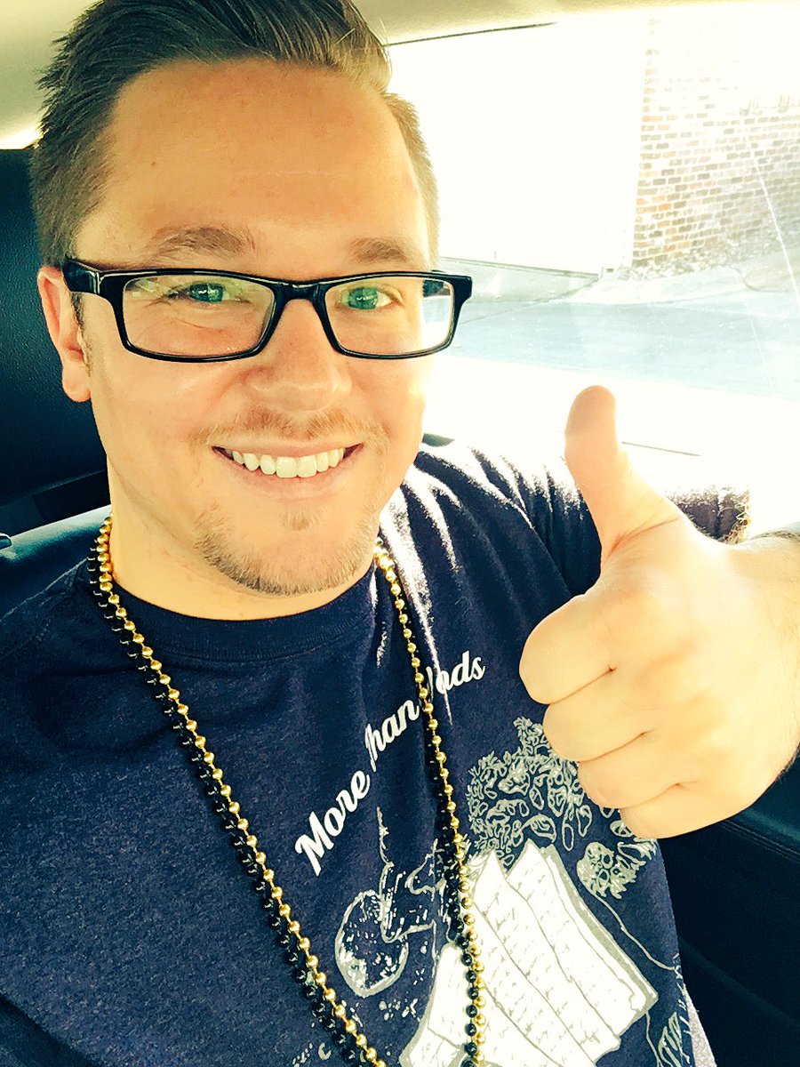 BurkeChoir's tweet photo. Sporting the @BurkeMarching show shirt today with my Burke beads!! Let's go BULLDOGS!! #NSBAstate @OPS_Burke https://t.co/k5VqYsp5Pp