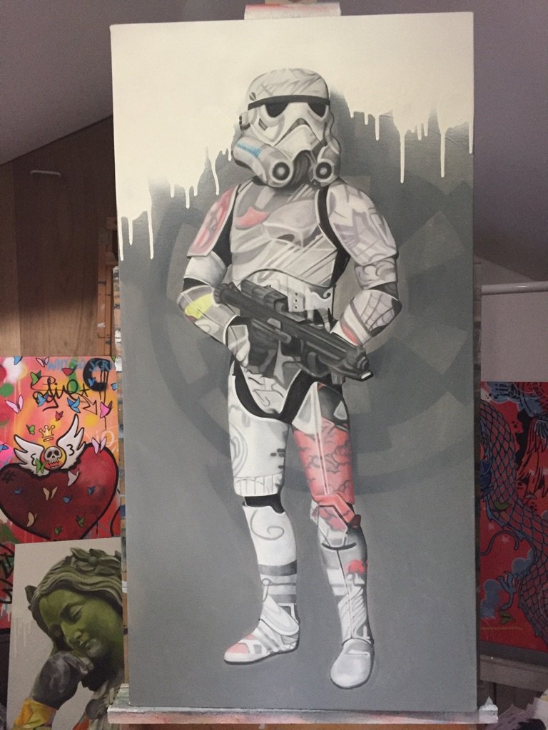 MrJodyCraddock's tweet photo. Something I finished yesterday.. retweet if you like it...and if you don't like it,you must be a Star Trek fan... https://t.co/smg0Mfsie3