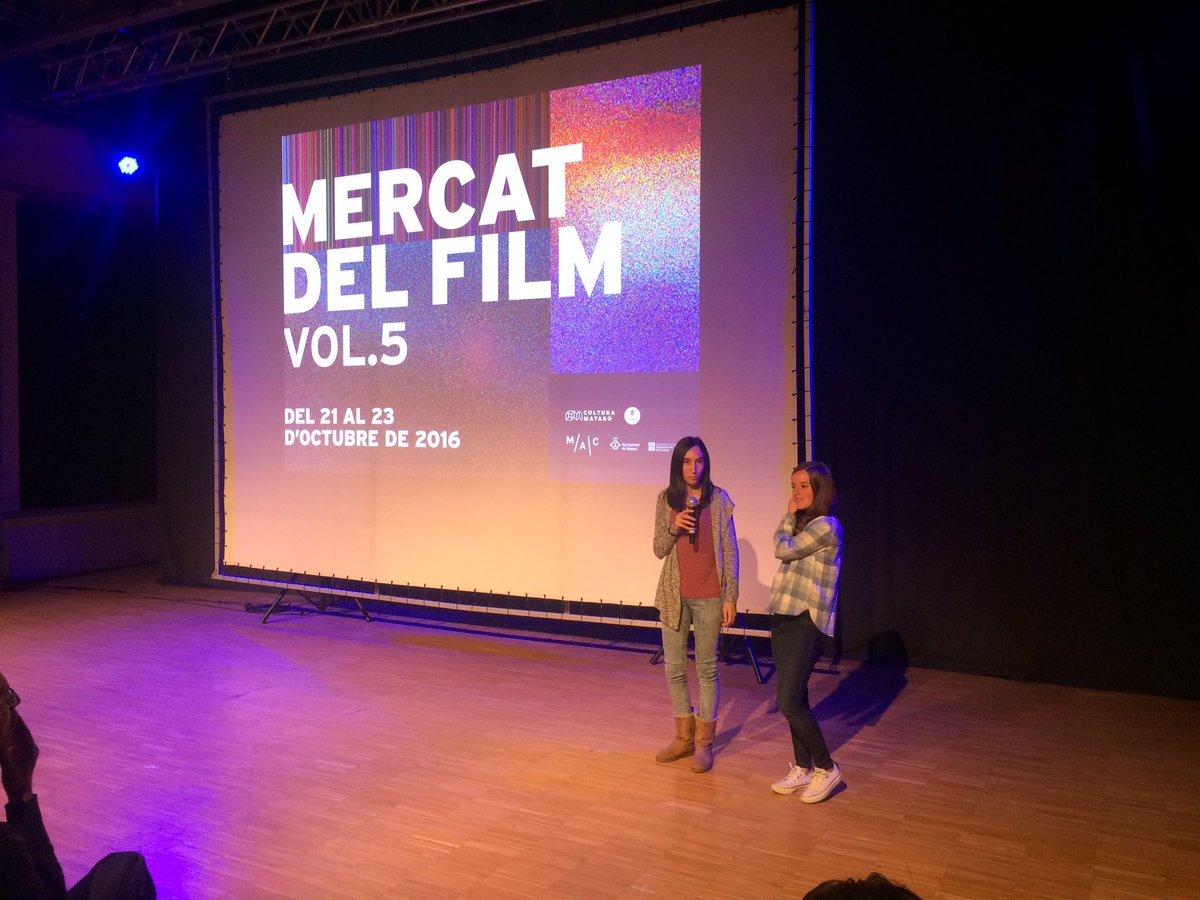 HotelElectric's tweet photo. L'equip de @lluitemjunts presenta un fragment del seu reportatge sobre el rabdomiosarcoma al #mercatdelfilm https://t.co/JwDrihJ5NN