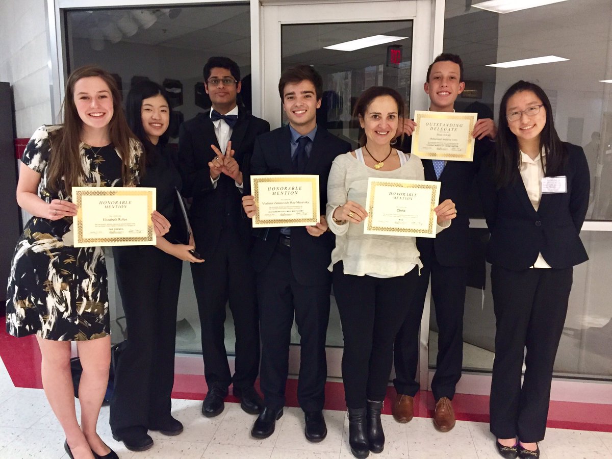 Woodson MUN tweet media