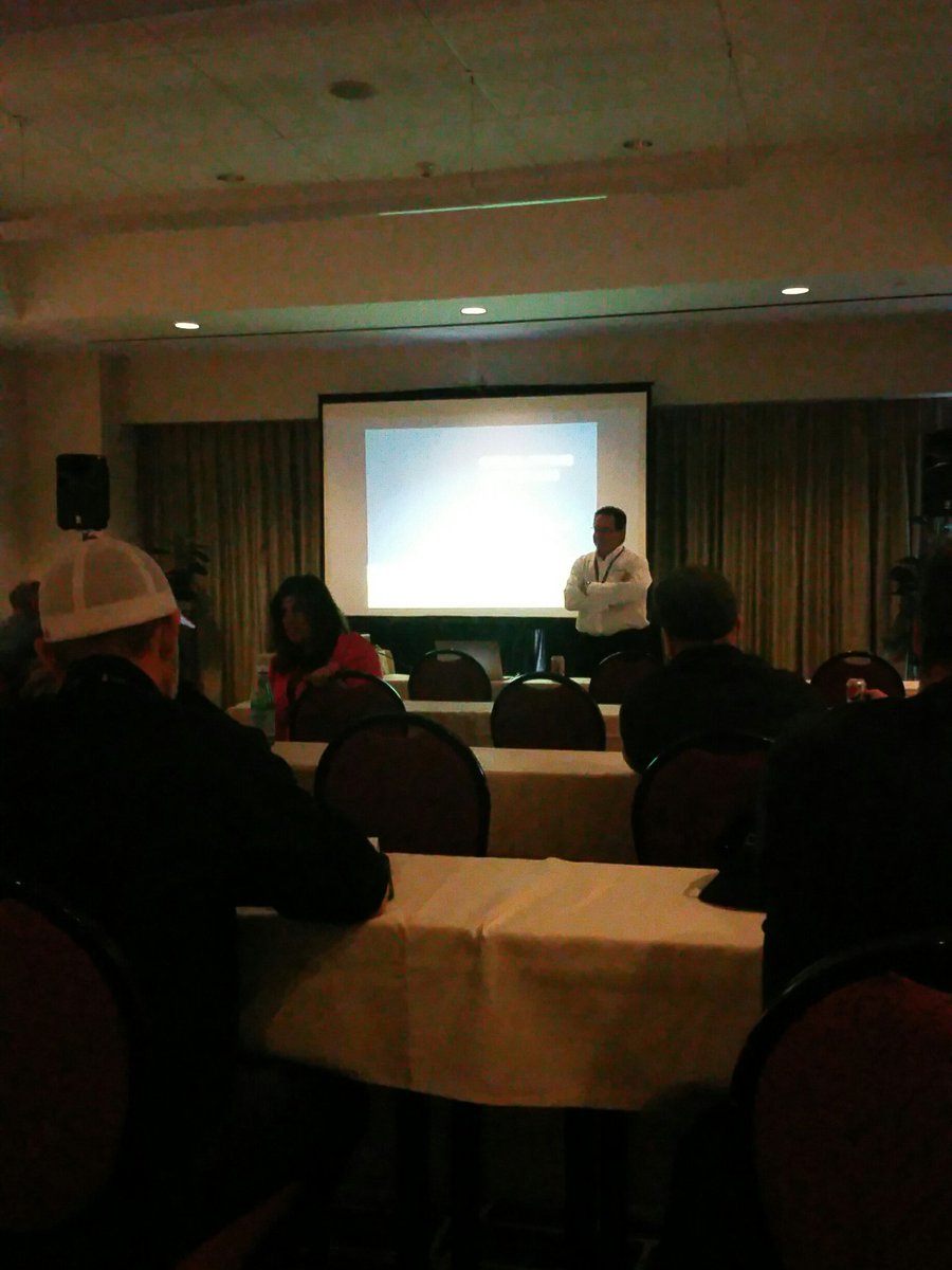 Kimberdawn14's tweet photo. At the @plushNcranes presentation! Woo hoo! Getting my crane education up! :) https://t.co/LGqtmrZP4H