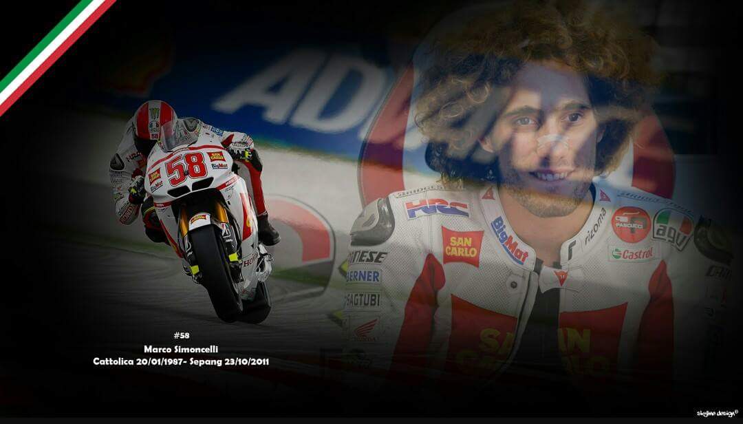 sham681's tweet photo. 5 years. Never forgotten. Ciao ciao xx #MarcoSimoncelli #marcosarmy #58 #smilingforsic https://t.co/bf7bvhSB49