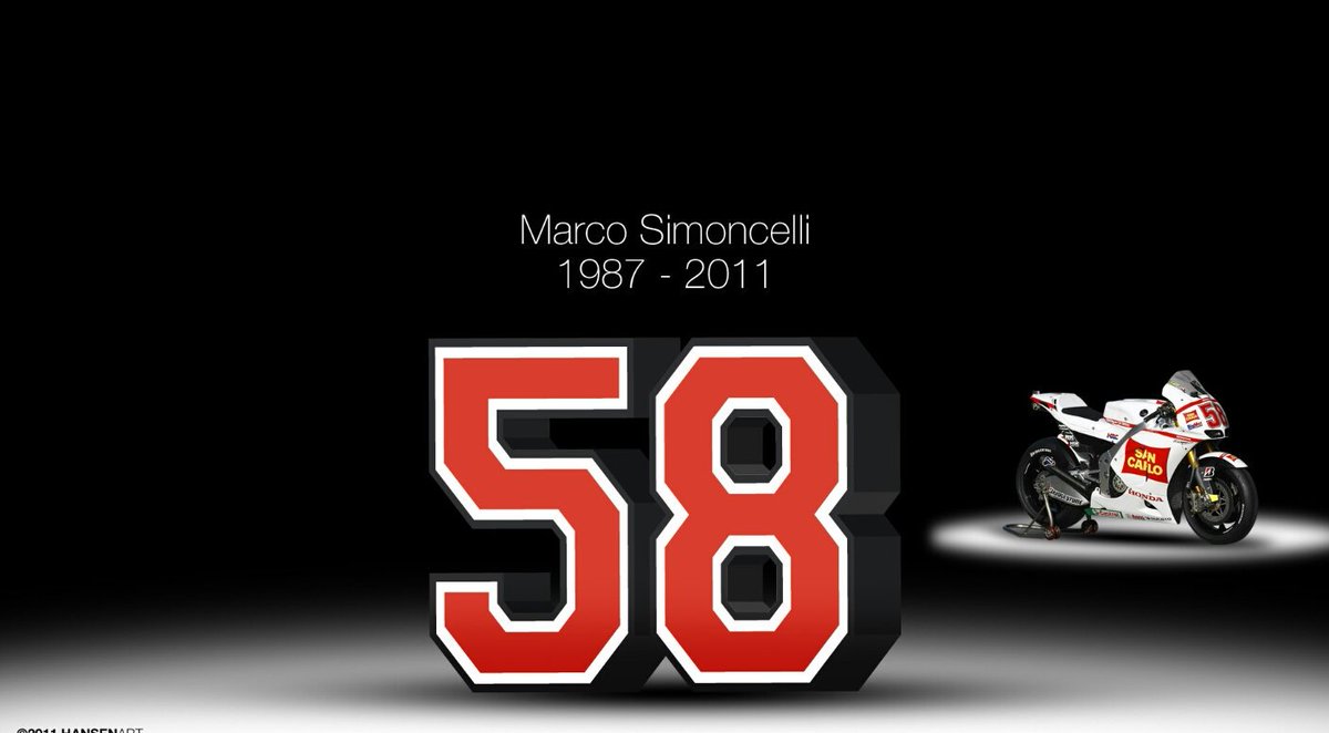 sham681's tweet photo. 5 years. Never forgotten. Ciao ciao xx #MarcoSimoncelli #marcosarmy #58 #smilingforsic https://t.co/bf7bvhSB49