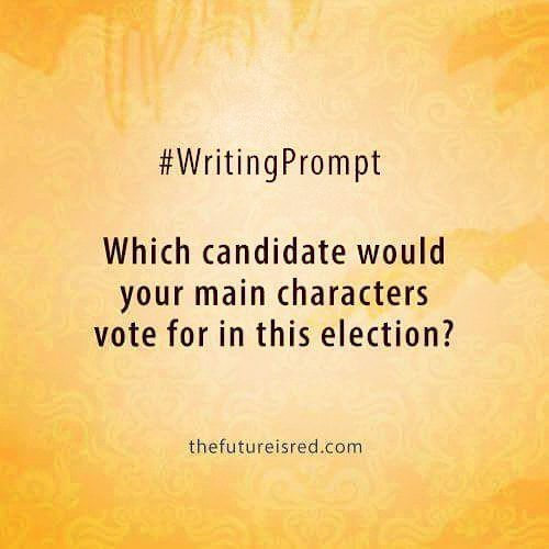 TheLeighShulman's tweet image. Which candidate would your main characters choose for president in th3 current US election?
.
.
.
.
.
.
#writingpro…